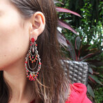 Zeline : boucles d'oreille xl