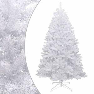 vidaXL Sapin de Noël artificiel à charnières avec neige floquée 120 cm