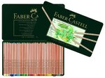 étui métal de 36 crayons couleur 'PITT PASTELL' FABER-CASTELL