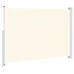 vidaXL Auvent latéral rétractable de patio 200x300 cm Crème