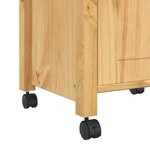 vidaXL Chariot de cuisine MONZA 48x40x88 5 cm bois massif de pin