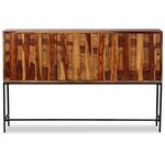 vidaXL Buffet Bois massif 120x30x80 cm