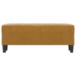 Banc banquette 100 x 35 x 41 cm velours marron 02_0010613