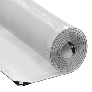 vidaXL Couverture pour plantes Transparent 4 x 4 m PE