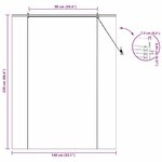 vidaXL Store enrouleur Autre Marron Clair 140 x 220 cm Bambou