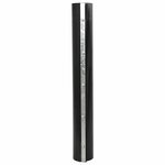 vidaXL Barrière anti-racines Noir 1 x 5 m HDPE