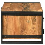 vidaXL Table basse Marron 90 x 50 x 38 cm Bois d'acacia massif