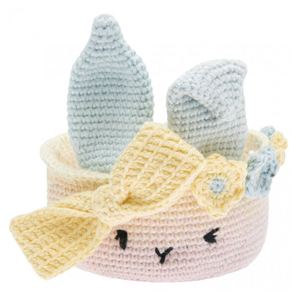Ricorumi Kit a crochet Corbeille de Paques pastel