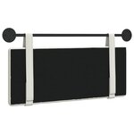 vidaXL Tête de lit suspendue Blanc Simili cuir