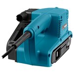 Makita ponceuse à bande 650 w bleu et noir