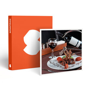 SMARTBOX - Coffret Cadeau Dîner gastronomique avec vin dans un lieu d'exception -  Gastronomie