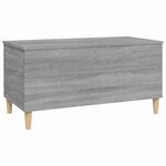 vidaXL Table basse Sonoma gris 90x44 5x45 cm Bois d'ingénierie