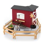 Schleich 42726 - Farm World Étable pour chèvres