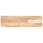 vidaXL Étagères flottantes 3 Pièces 100x20x2 cm acacia massif non traité