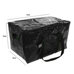 Pack and Move - Lot 8 Sacs Rangement - 55 x 35 x 30 cm - Poignées solides - Déménagement et Transport - Ultra Résistant - Réutilisable - 55L