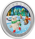 Monnaie WHIMSICAL WINTER Lenticular Cupronickel 50 Cents Canada 2026