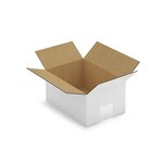 Caisse carton brune simple cannelure raja 25x25x10 cm (lot de 25)