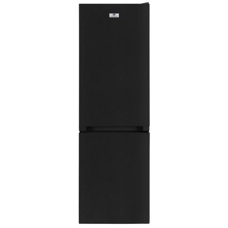 Réfrigérateur congélateur bas continental edison - 291 l total no frost  l 59 5 cm x h 186 cm inox noir