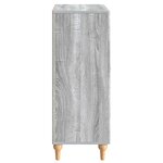 vidaXL Buffet Sonoma gris 66 x 34 5 x 90 cm Bois d'ingénierie