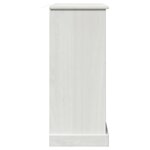vidaXL Cabinet de salle de bain avec stockage Blanc 68 x 34 x 80 cm