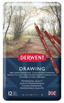 Crayons de couleur Derwent Drawing Boite x12