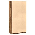 vidaXL Garde-robe vieux bois 100x50x200 cm bois d'ingénierie