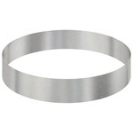 vidaXL Cache-pot de jardin Argent 120 x 120 x 20 cm Acier inoxydable