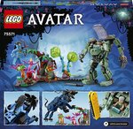 75571 Neytiri et le thanator vs. quaritch dans lexosquelette amp ® AVATAR