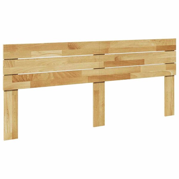 vidaXL Tête de lit 180 cm bois massif de chêne