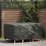 vidaXL Housse pour mobilier d'extérieur Noir 150 x 90 x 75 cm 600D