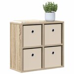 vidaXL Buffet Chêne Sonoma 49 5 x 22 x 47 cm