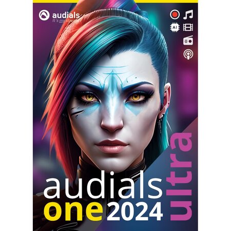 Audials One 2024 Ultra - Licence perpétuelle - 1 PC - A télécharger