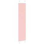 vidaXL Store plissé rose 45x200 cm largeur du tissu 44 4 cm polyester