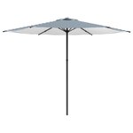 vidaXL Parasol de jardin 300 x 300 cm Polyester Rectangulaire