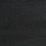 vidaXL Table basse noir 80x54x40 cm bois d'ingénierie