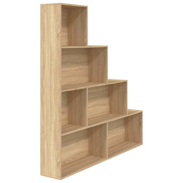 vidaXL Bibliothèque/Séparateur de pièce Chêne sonoma Bois d'ingénierie