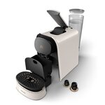 Machine à café à capsules l'or barista philips - 9 capsules  double espresso ou deux espresso à la fois  19 bars  blanc