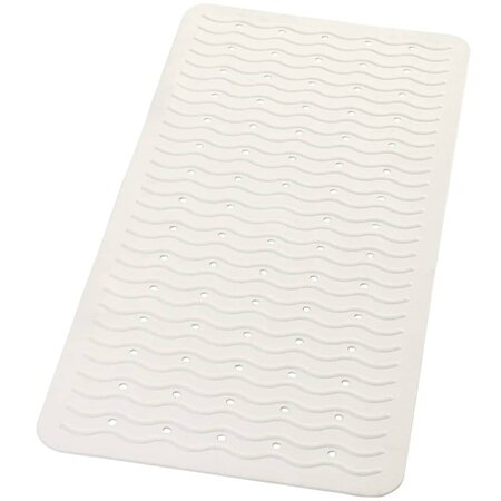 RIDDER Tapis de bain antidérapant Playa 80 x 38 cm Blanc 68301