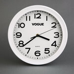 Horloge de cuisine blanche 240 mm - vogue -  - plastique