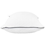 vidaXL Coussin de sommeil Blanc 60 x 40 x 14 5 cm