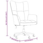 vidaXL Chaise de relaxation Gris clair Velours