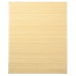 vidaXL Tapis en bambou 160x230 cm Naturel