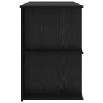 vidaXL Bureau Chêne noir 140 x 50 x 75 cm Bois d'ingénierie