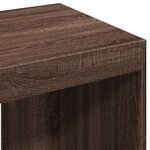 vidaXL Bureau chêne marron 103 5x56 5x94 cm bois d'ingénierie