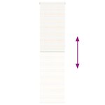 vidaXL Store zèbre beige marbré largeur du tissu 50 9 cm polyester