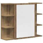 vidaXL Ensemble de meubles salle de bain 3 Pièces bois d'ingénierie