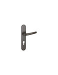 THIRARD - Poignée de porte Garniture extérieure Chantilly  7 x125 mm  pour serrure Tribando  marron - THIRARD