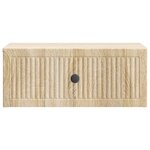 vidaXL Cabinet de chevet 2 Pièces Chêne Sonoma 49 x 34 5 x 20 cm