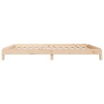 vidaXL Lit empilable sans matelas 75x190 cm bois pin massif