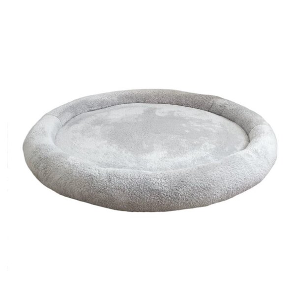 Tapis de jeu nid en peluche Gris clair